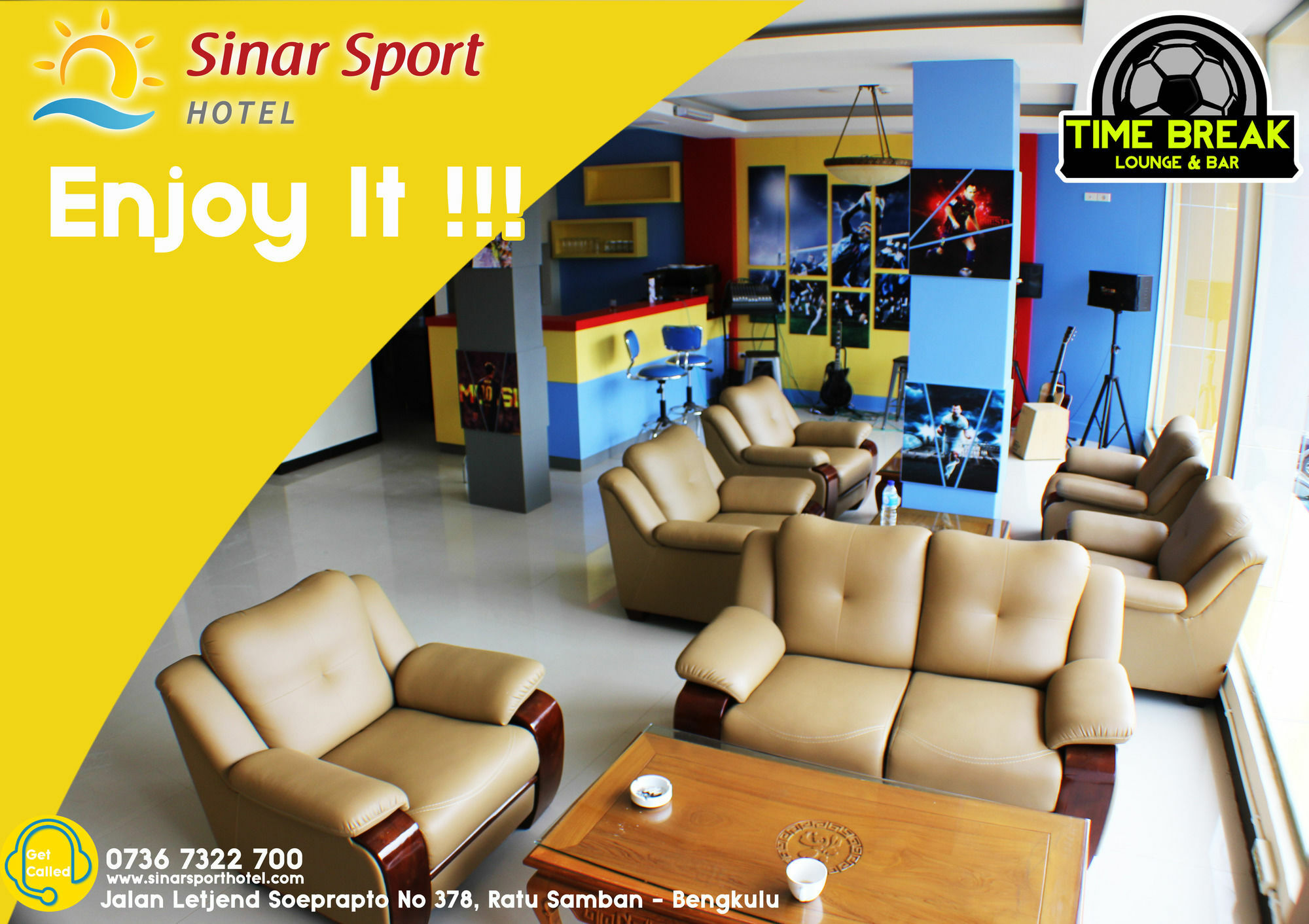 Sinar Sport Hotel Бенгкулу Екстер'єр фото